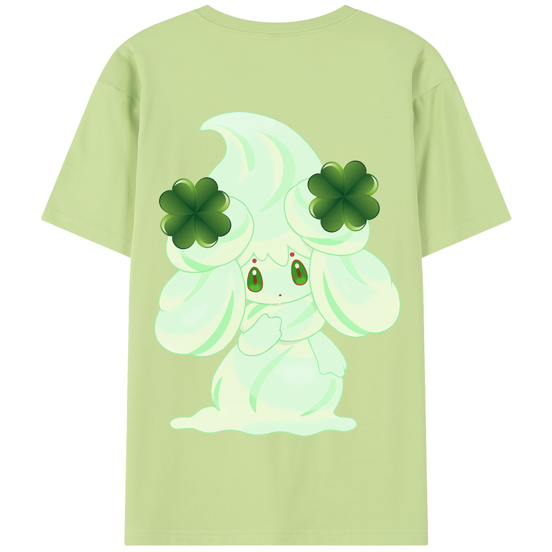 （画像用） ポケットモンスター Pokémon 綿100％半袖Tシャツ（背面プリント）